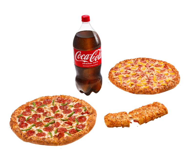 Domino’s Pizza:  50% Off All Domino’s Regular Menu-Priced Pizzas