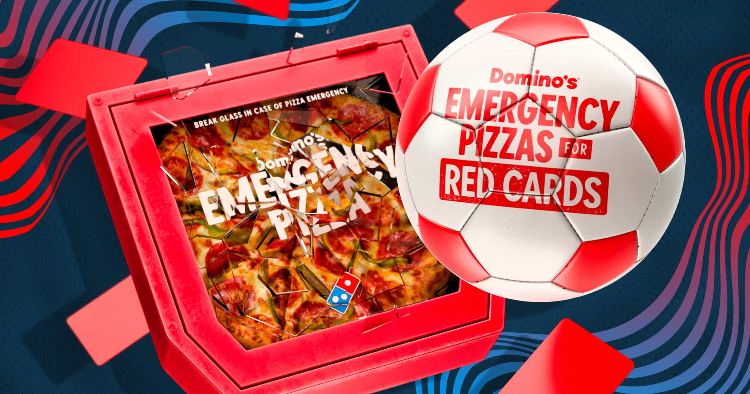 Get a Free Domino's Emergency Pizza if the US Gets a Red Card!