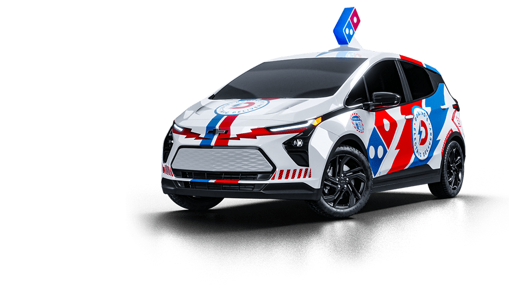 Domino’s EV Fleet Electric Vehicle Food Delivery
