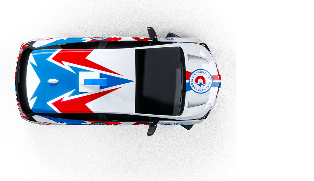 Domino’s EV Fleet Electric Vehicle Food Delivery