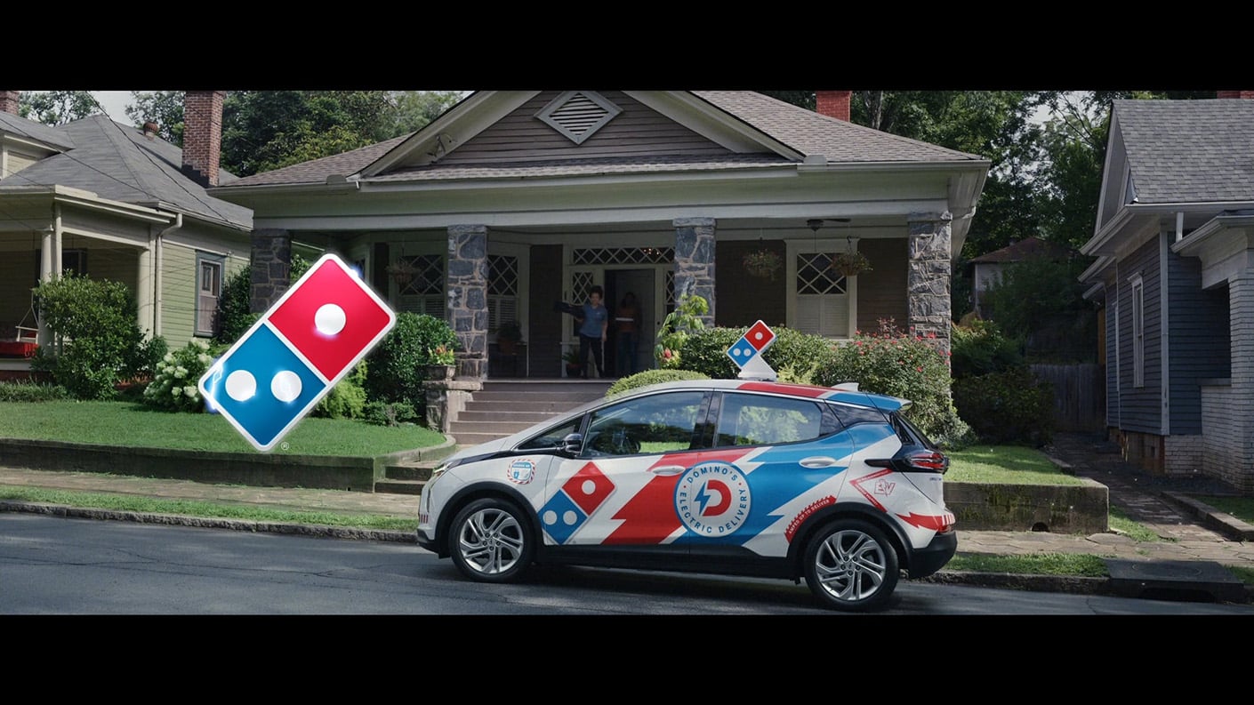 Domino’s EV Fleet Electric Vehicle Food Delivery